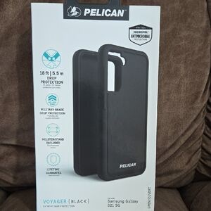 Pelican Black Voyager Case for Samsung Galaxy S21 5G